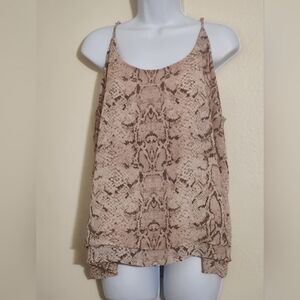 Rachel Zoe spaguetti strap blouse